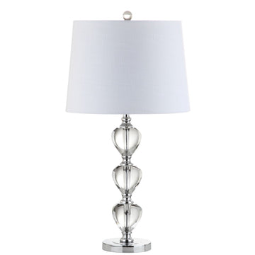 Cole 27" Crystal LED Table Lamp - JONATHAN Y
